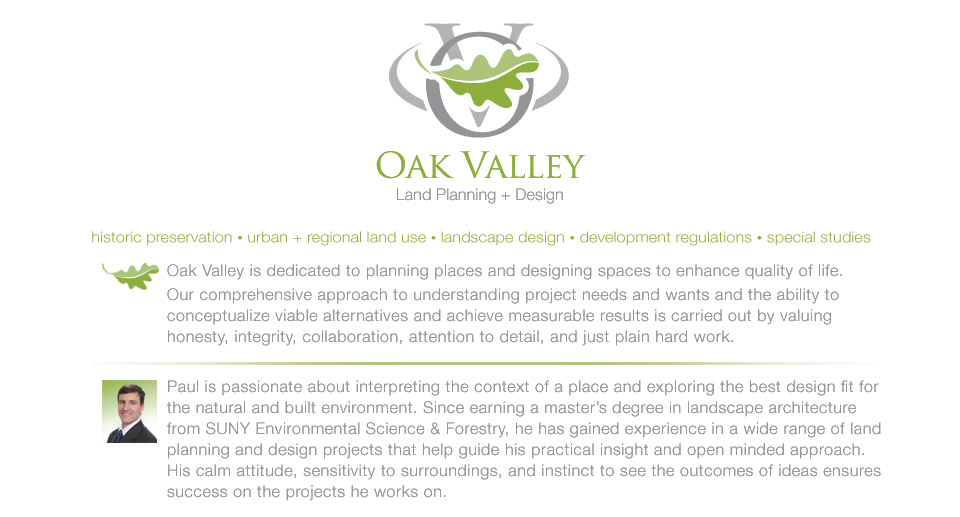 OAK VALLEY Land Planning + Design